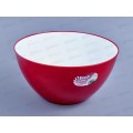 Миска 3л &quotFresh Line&quot бело-красная М703БК *22