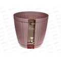 Горшок для цветов  &quotBARCELONA&quot D270мм 9,6л Морозная слива 623210053 *12