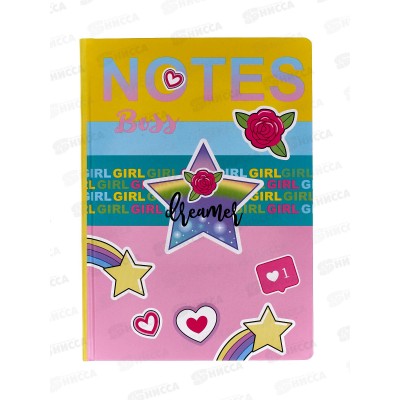 Бизнес-блокнот BG А5 64л Cool girl, 9755*20