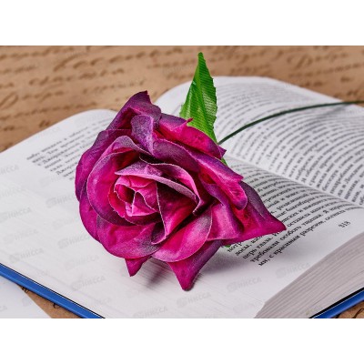 Цветы искусственные 35см Роза №6 *20