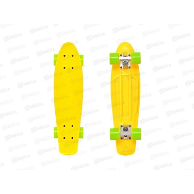 Скейт 56х15см TLS-401 yellow нагрузка 55 кг RUSH ACTION, 286884 гб Скейт 56х15см TLS-401 yellow нагрузка 55 кг RUSH ACTION, 286884 гб
