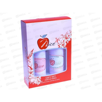 Набор подарочный Nice 241 (шампунь 250мл.+гель для душа 250мл.) женский *7 Набор подарочный Nice 241 (шампунь 250мл.+гель для душа 250мл.) женский *7