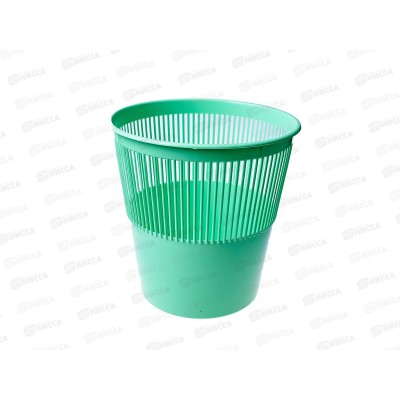 Корзина д/бумаг пласт. 12л, салатовый TZ11824-17 Корзина д/бумаг пласт. 12л, салатовый TZ11824-17