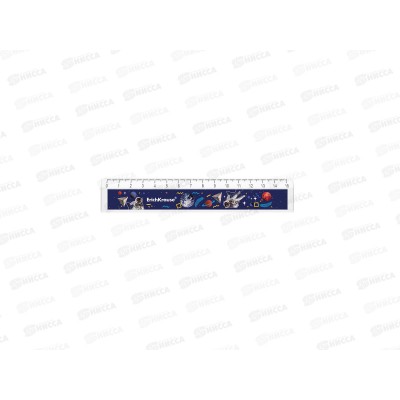 Линейка 15см EK пластиковая, boy 4диз.,асс. 55982 Линейка 15см EK пластиковая, boy 4диз.,асс. 55982