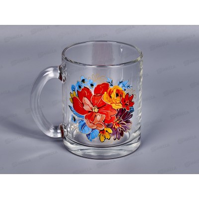 Кружка "Чайная" (Букет) 300мл *24 1208 Кружка "Чайная" (Букет) 300мл *24 1208