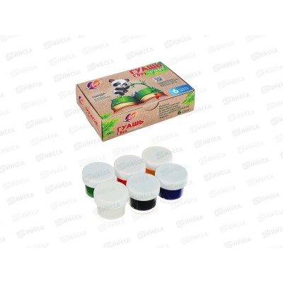 Гуашь ЛУЧ Zoo 6 цветов 15мл, 19с1251-08 *24 Гуашь ЛУЧ Zoo 6 цветов 15мл, 19с1251-08 *24