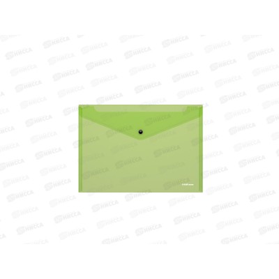 Папка-конверт пластиковая на кнопке EK Fizzy Neon 47044 *12