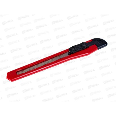 Нож канц. Dolce Costo 9мм,D00153,красно-черный *12