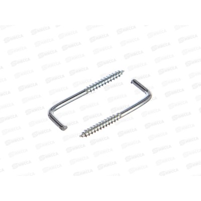 Шуруп-костыль 3,5x35 (белый цинк 4шт) *60 Шуруп-костыль 3,5x35 (белый цинк 4шт) *60