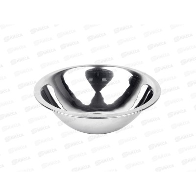 Миска 0,80л 18см нерж 0003