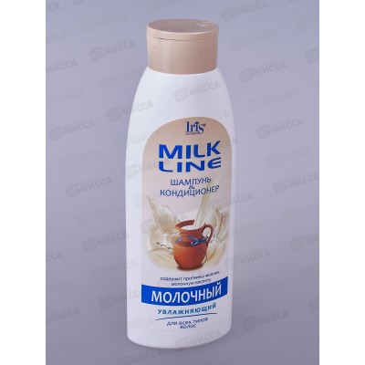 IRIS MILK LINE Шампунь-кондиционер для волос Молочный 500мл *10 IRIS MILK LINE Шампунь-кондиционер для волос Молочный 500мл *10