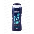 IRIS MEN Шампунь-гель 2в1 Crystal Ice 400мл *12