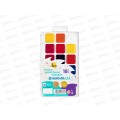 Акварель "Лео" Учись 18цв. без кисти, LNW-0118 *12 Акварель "Лео" Учись 18цв. без кисти, LNW-0118 *12