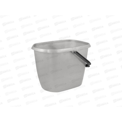 Ведро 13л "Etna" прямоугольное серый 221218935/03 Ведро 13л "Etna" прямоугольное серый 221218935/03