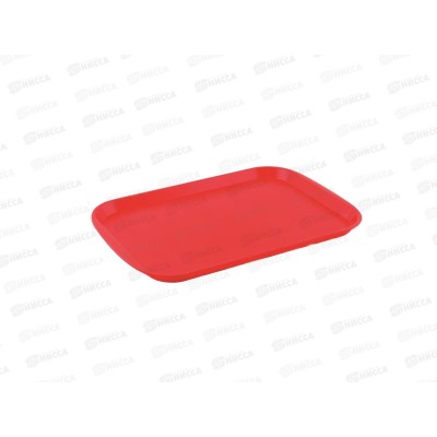 Поднос "Verona" 470*355*25мм красный 221113906/01 *20 Поднос "Verona" 470*355*25мм красный 221113906/01 *20