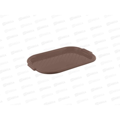 Поднос "Verona" 505*360*30мм темно-коричневый 221109224/01 *40 Поднос "Verona" 505*360*30мм темно-коричневый 221109224/01 *40