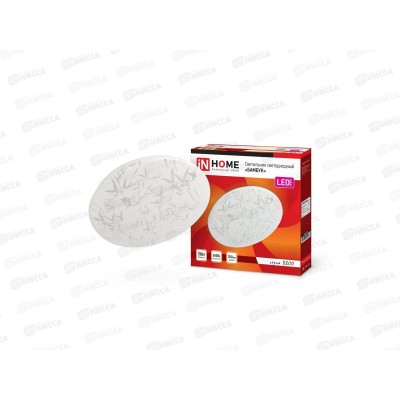 Светильник светодиодный inHOME DECO БАМБУК 36Вт 6500К 350*55мм *10 Светильник светодиодный inHOME DECO БАМБУК 36Вт 6500К 350*55мм *10