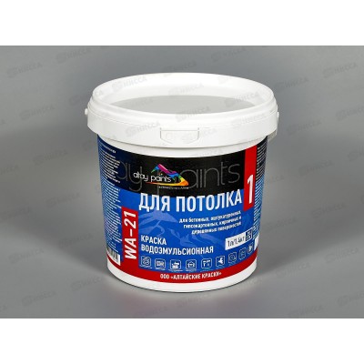 Краска водоэмульсионная для потолка 1,4кг ALTAY PAINTS WA-21