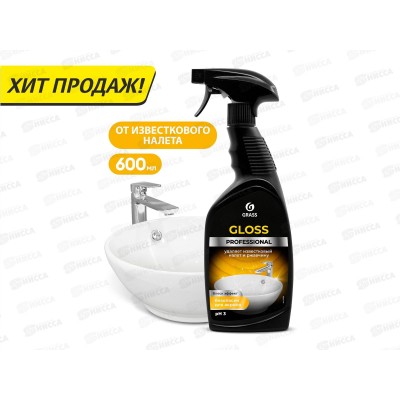 Грасс Prof чистящее средство Gloss, 600мл, 125533 *8