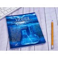 Тетрадь 48 листов клетка. ПЗБМ Голубой океан Химия 027187*5/50