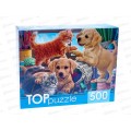 ПАЗЛ 500 элементов TOPpuzzle, ХТП500-6811 Пушистые помощники *10
