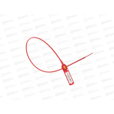 Пломбы пластмассовые номерные,самофикс.красн,стрела,525 мм, 50шт,607445 *20 Пломбы пластмассовые номерные,самофикс.красн,стрела,525 мм, 50шт,607445 *20