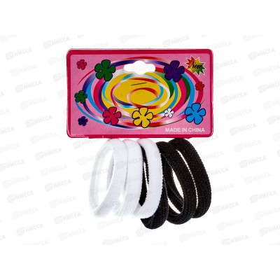 Резинка для волос 3568-12  6 штук (3568-6,3430-6)