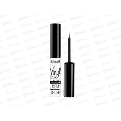 LUXVISAGE Подводка для глаз Vinyl INK ultra black *6