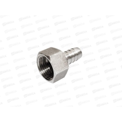 Штуцер под шланг с внутренней резьбой  1/2&quot*20мм г Aqualink, 02691 *10/200