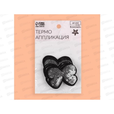 Термоаппликация бантик 5,2*4см 10шт 1881039