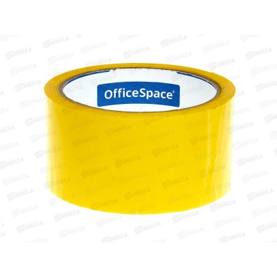 Скотч 48*40м пр. OfficeSpace желтая, 45мкм,6286 *6/36