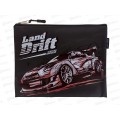 Папка д/тетр. deVente Drift А5 с ручк., молния, силикон 8053295