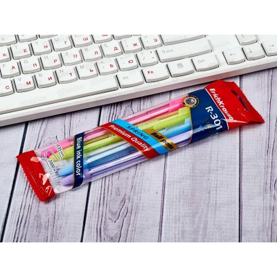 Ручки шариковая EK33643 Spring Stick 0,7мм, синий 4шт