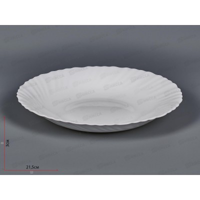 Тарелка суповая круглая d-21,5 (6/48) 100б-ствч8,5 Тарелка суповая круглая d-21,5 (6/48) 100б-ствч8,5