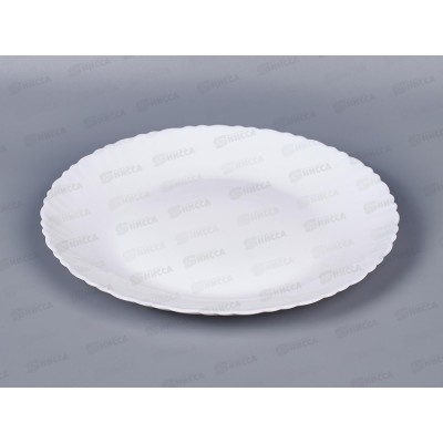 Тарелка плоская круглая d-24см (6/36) 100бел-твч9,5 Белье Тарелка плоская круглая d-24см (6/36) 100бел-твч9,5 Белье