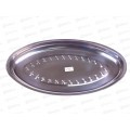 Разнос овальный металлический d45см (025899)  Ж