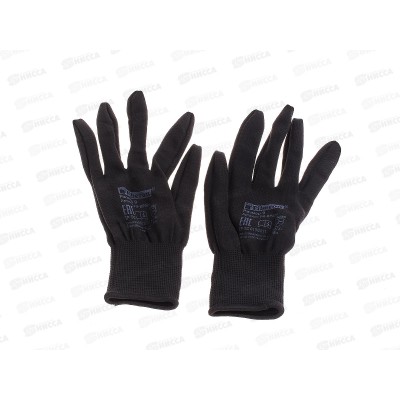 Перчатки PR-BP024 Для сборочных работ полиэстер р.9(L) черные *10/300 Перчатки PR-BP024 Для сборочных работ полиэстер р.9(L) черные *10/300