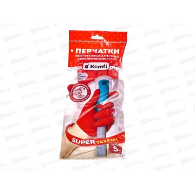 Перчатки BICOLRA1 хозяйственные латексные сверхпрочные *12/144 120 780