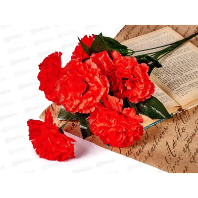 Букет Гвоздик 50см 6голов №А-15 *1*5/55