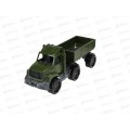 Машинка Тягач "Бизон" бортовой с прицепом Военный, И-5116 *20 Машинка Тягач "Бизон" бортовой с прицепом Военный, И-5116 *20