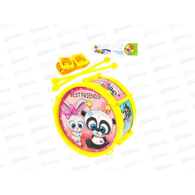 Музыкальный инструмент &quotВеселый барабан №2&quot 17,5см, ИМ-1981