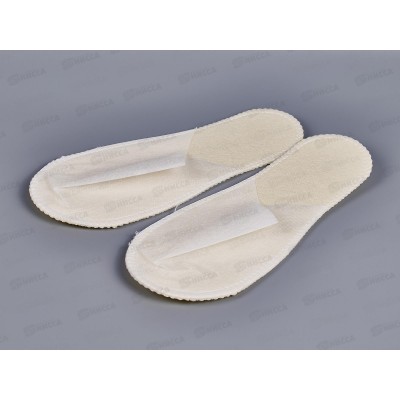 Тапочки одноразовые с закрытым мысом бел, Стандарт Лайт *150