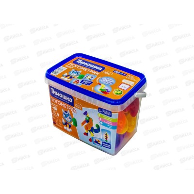 Конструктор Тимошка "Логометрик" 35 деталей, 052 Конструктор Тимошка "Логометрик" 35 деталей, 052