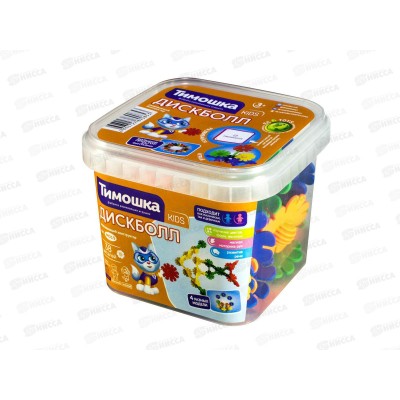 Конструктор Тимошка "ДискБолл" 38 деталей, М019 Конструктор Тимошка "ДискБолл" 38 деталей, М019