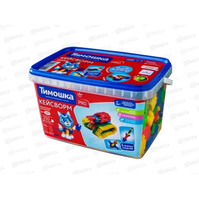 Конструктор Тимошка "Кейсворм" 250 деталей, 089 Конструктор Тимошка "Кейсворм" 250 деталей, 089