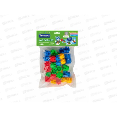 Конструктор Тимошка развивающий &quotКартификс&quot 20деталей, ПБ-024