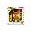 Набор машинок &quotВжух на стройке&quot 10см КНОПА, 86264 *4