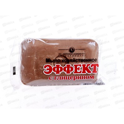 ЕКАТ хозяйственное мыло ЭФФЕКТ 78% 150г пленка *70