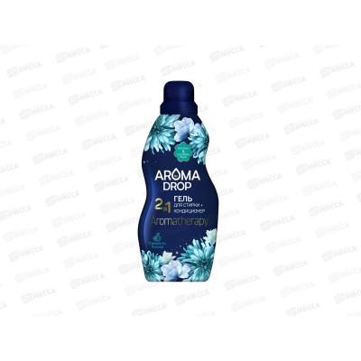 Aroma Drop гель для стирки 2в1 Свежесть лотоса 1000г *6 Aroma Drop гель для стирки 2в1 Свежесть лотоса 1000г *6