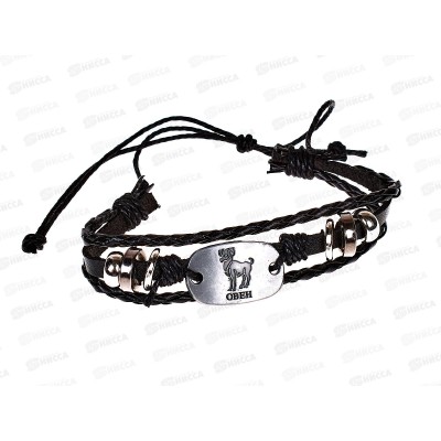 Браслет плетеный &quotЗнаки Зодика&quot №51(уп.12шт.)